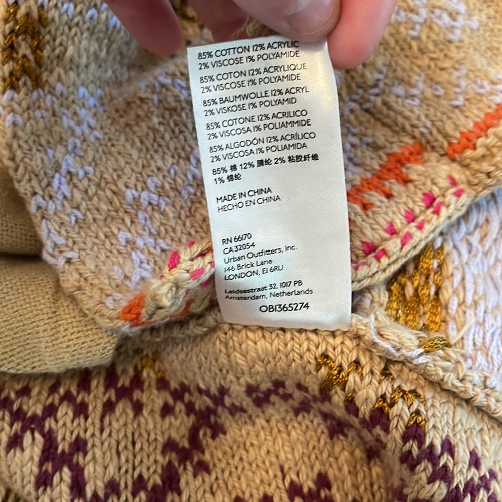 Anthropologie Multicolor Knit Sweater - Picture 8 of 10
